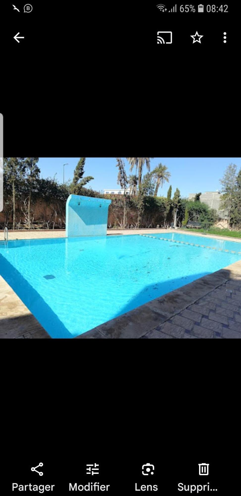 Un Moderne Chic Appartement Vue Sur Piscine Marrakesh Exterior photo